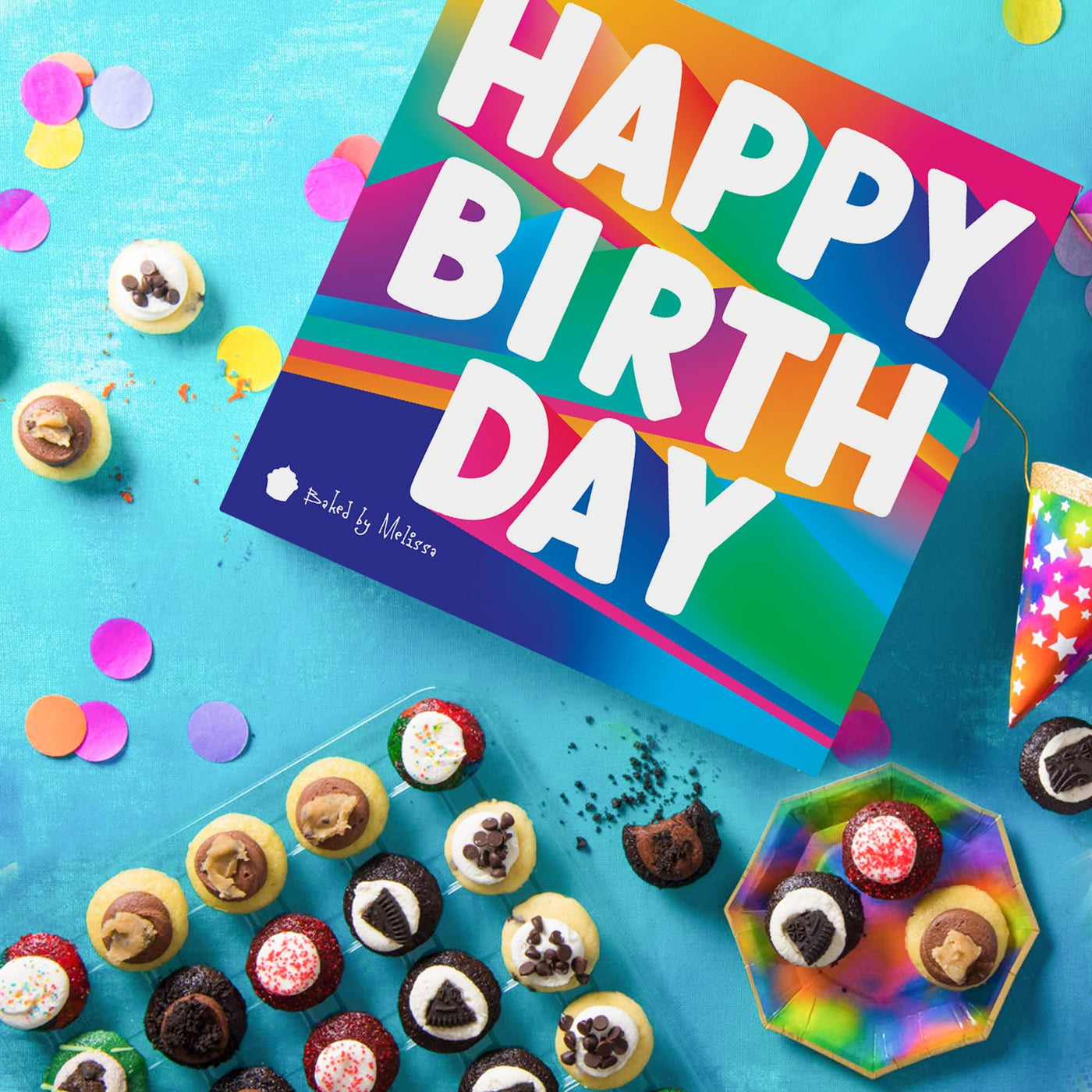 Groovy Birthday Gift Box 50-Pack