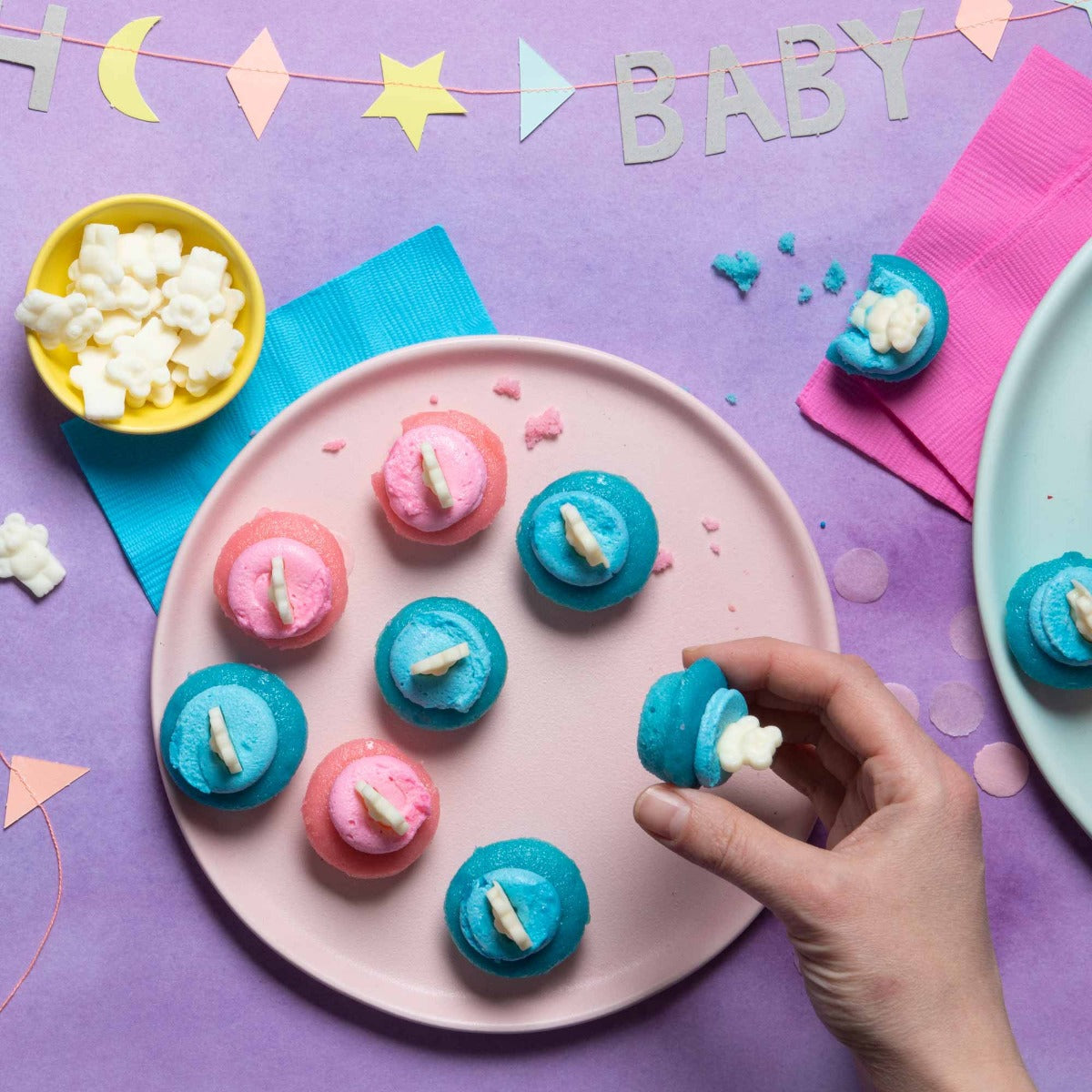 Baby Girl Cupcakes