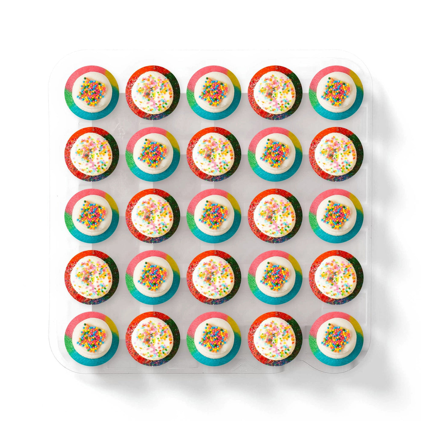 Tie Dye Lovers Cupcakes